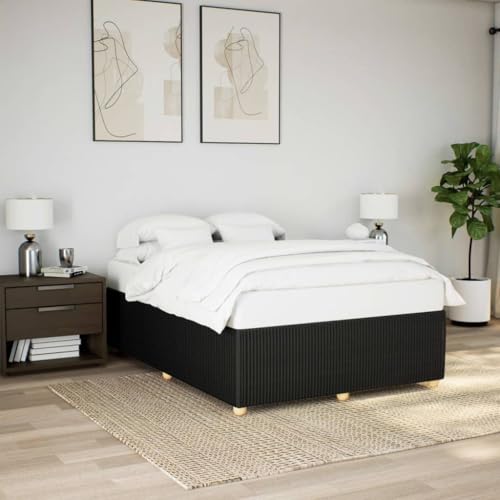 IKAYAA Bettgestell 140x200 mit Lattenrost bett140x200 mit lattenrost Polsterbett ohne kopfteil Doppelbett-Schwarz-140 x 200 cm IKAYAA Bettgestell 140x200 mit Lattenrost bett140x200 mit lattenrost Polsterbett ohne kopfteil Doppelbett-Schwarz-140 x 200 cm von IKAYAA