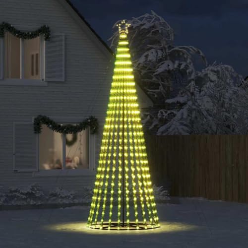 IKAYAA LED Weihnachtsbaum Aussen Kegelform Weihnachtsbaum Metall Groß Warmweiß 1028 LEDs Tannenbaum Lichterbaum Weihnachtsdeko Aussen Weihnachtsbaum Tanne 400 cm IKAYAA LED Weihnachtsbaum Aussen Kegelform Weihnachtsbaum Metall Groß Warmweiß 1028 LEDs Tannenbaum Lichterbaum Weihnachtsdeko Aussen Weihnachtsbaum Tanne 400 cm von IKAYAA