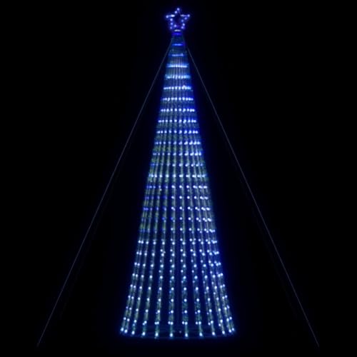 IKAYAA LED Weihnachtsbaum Aussen Weihnachtsbaum Metall Weihnachtsbaum kegelform led Tannenbaum Lichterbaum Weihnachtsdeko Aussen Weihnachtsbaum -Blau-403 cm IKAYAA LED Weihnachtsbaum Aussen Weihnachtsbaum Metall Weihnachtsbaum kegelform led Tannenbaum Lichterbaum Weihnachtsdeko Aussen Weihnachtsbaum -Blau-403 cm von IKAYAA