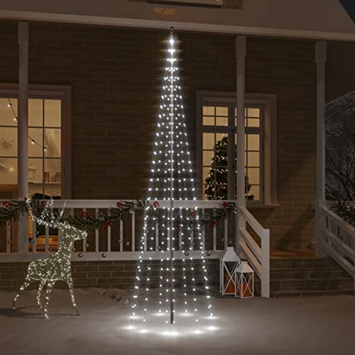 IKAYAA Weißnachtsbaum kegelform led Weißnachtsbaum aussen beleuchtet Tannenbaum für Innen und Außen Weißnachtsdekoration-KaltWeiß-300 x 100 cm IKAYAA Weißnachtsbaum kegelform led Weißnachtsbaum aussen beleuchtet Tannenbaum für Innen und Außen Weißnachtsdekoration-KaltWeiß-300 x 100 cm von IKAYAA