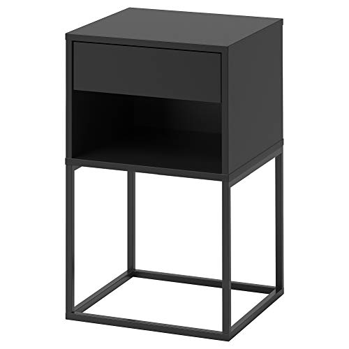 Vikhammer Nachttisch, Schwarz von IKEA ASIA