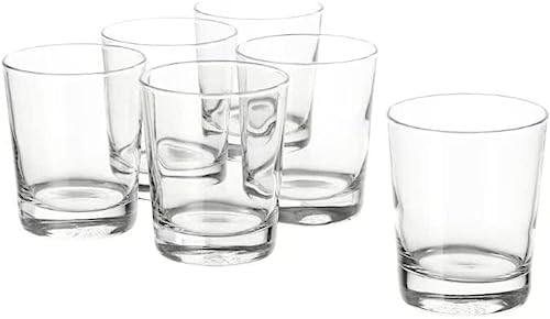 IKEA - GODIS Glas, Klarglas, H: 10,2 cm (X6) von IKEA