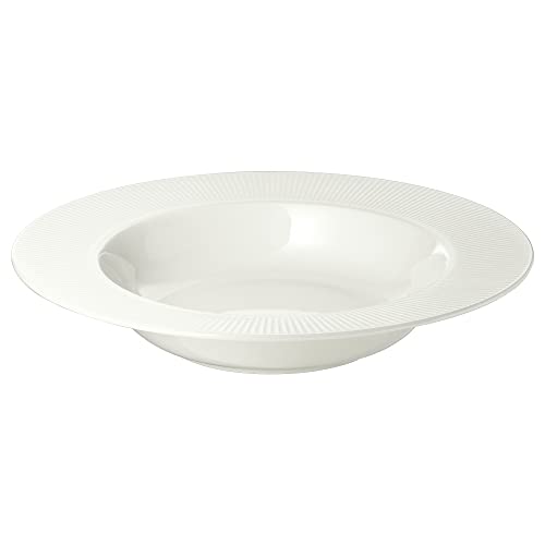 IKEA OFANTLIGT Tiefer Teller, 24 cm, Weiß von IKEA