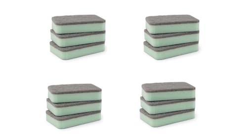 IKEA Spülschwämme-Set Svampig mit weicher und grober Seite - grau grün - 12 Stück IKEA Spülschwämme-Set Svampig mit weicher und grober Seite - grau grün - 12 Stück von IKEA