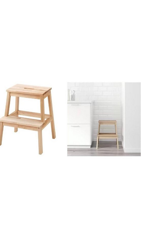 IKEA Tritthocker BEKVÄM Tritthocker 50 cm weiß von IKEA