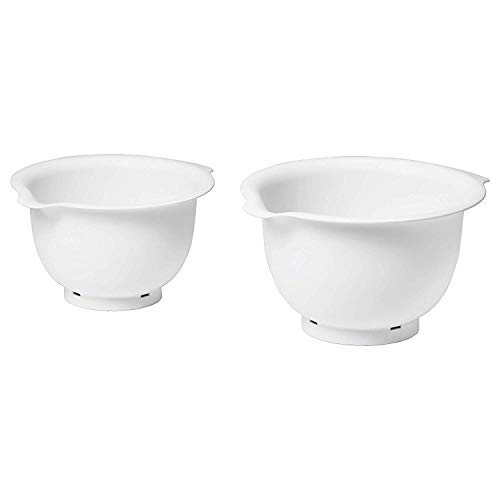 IKEA Vispad Rührschüssel-Set, 2-teilig, weiß, 504.217.91 IKEA Vispad Rührschüssel-Set, 2-teilig, weiß, 504.217.91 von Digital Shoppy