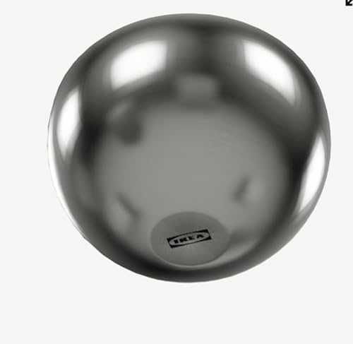 Ikea 200.572.55 Blanda Blank Serving Bowl, Stainless Steel, 8-Inch, Silver by Ikea von IKEA