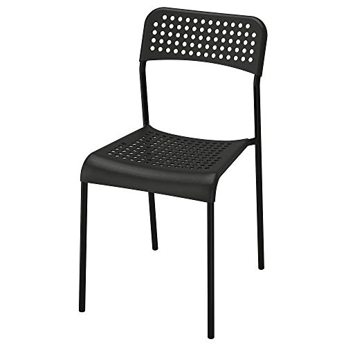 IKEA ADDE Stuhl, Schwarz von Ikea