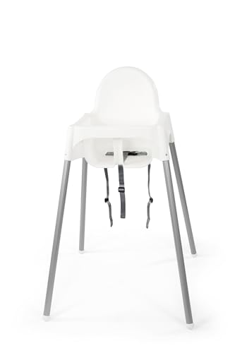 Ikea ANTILOP Kinderstuhl mit Sitzgurt; in weiß von Ikea