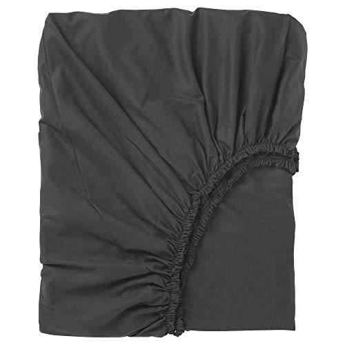 Ikea DVALA Spannbettlaken 180x200 cm schwarz Ikea DVALA Spannbettlaken 180x200 cm schwarz von IKEA