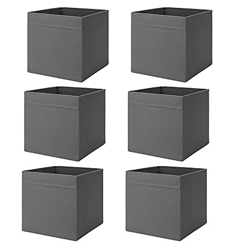 Ikea Drona Box (Dunkelgrau, 6 Stück (L x B x H): 38,1 x 33 x 33 cm) von IKEA