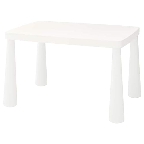 Ikea MAMMUT Kindertisch In/Outdoor 77x55cm [Weiß] von Ikea