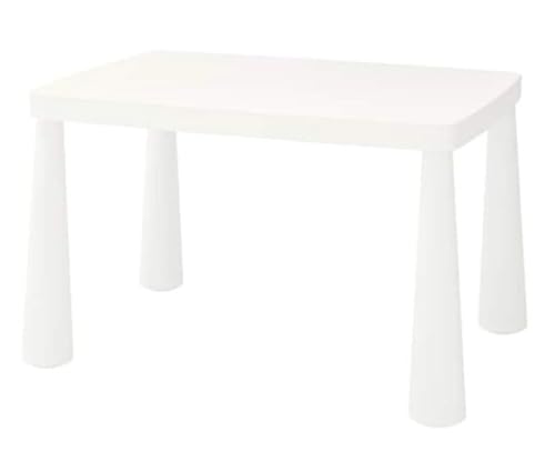 Ikea MAMMUT Kindertisch In/Outdoor 77x55cm [Weiß] von IKEA