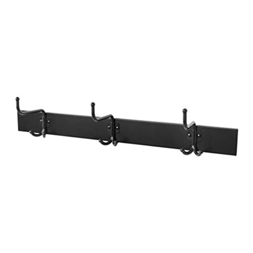 Ikea PINNIG Halter mit 3 Haken; in schwarz; Garderobenleiste; (79cm) von Ikea