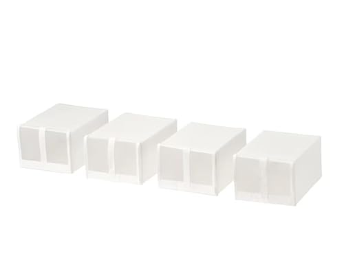Ikea SKUBB Schuhkarton, weiß/4-teilig, 22 x 34 x 16 cm von Ikea