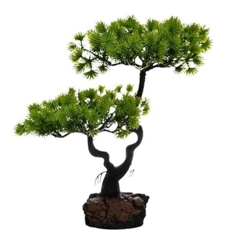 IKFGTJRE Aquarium Treibholz Aquarium-Landschaftsgestaltung mit Moosbäumen, künstlichen Bäumen, Treibholz-Wasserpflanzen, Lazy Landscaping, Aquarium-Dekorationen(H26cm 330g) von IKFGTJRE