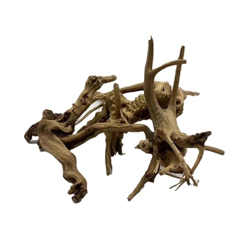 IKFGTJRE Aquarium Treibholz Baumstamm Treibholz Aquarium Pflanze Holz Dekoration Ornament Aquarium Dekoration Aquarium Zubehör(15-20cm) von IKFGTJRE