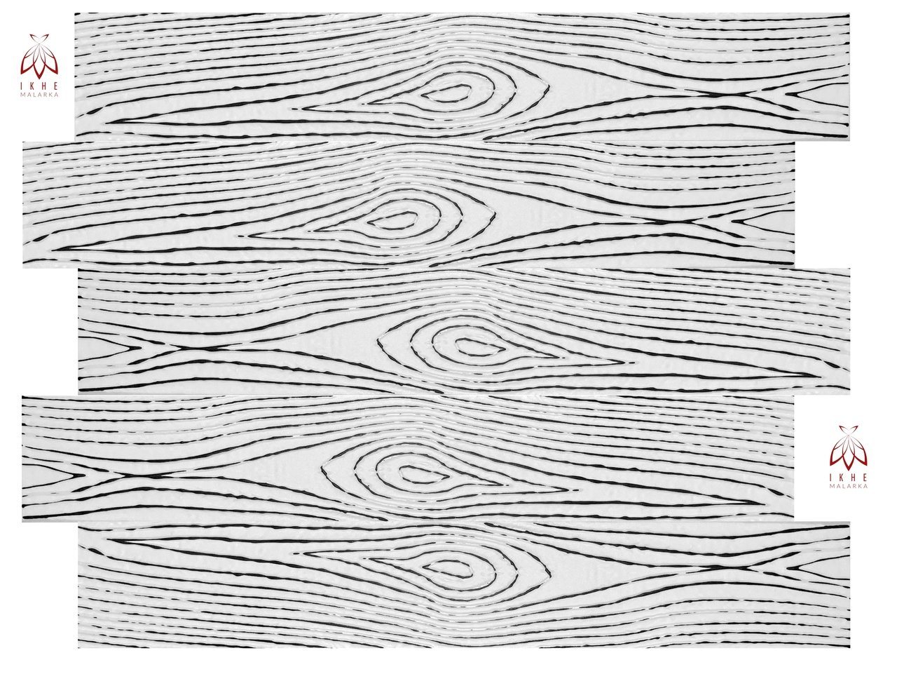 IKHEMalarka 3D Wandpaneel Polystyrol Deckenpaneele Holzoptik, Wandpaneele, Dekoren, BxL: 16,70x100,00 cm, 0,16 qm, (60-tlg) Holzimitat Beton & Marmor Imitat Decken - Wandverkleidung von IKHEMalarka