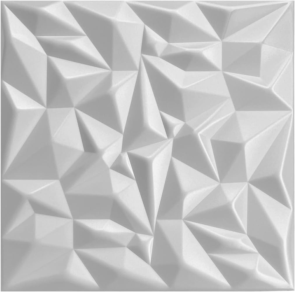 IKHEMalarka 3D Wandpaneel Polystyrol Styropor XPS Gaming Zimmer Set Deckenpaneele, BxL: 50x50 cm, 0,25 qm, (0,25m², 1 Stück) Leicht, flexibel, 3D-Design, leichte Schall- und Wärmedämmung von IKHEMalarka
