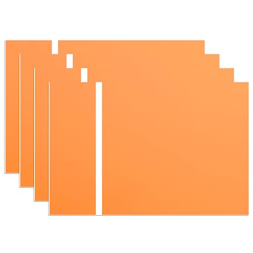 IKIER 4 Stück Doppelfarbige Kunststoffplatte, 20 x 30cm Orange ABS Acrylplatten Acrylglas für Lasergravur, CNC-Schneiden Laserhandwerk und DIY-Bastelprojekte IKIER 4 Stück Doppelfarbige Kunststoffplatte, 20 x 30cm Orange ABS Acrylplatten Acrylglas für Lasergravur, CNC-Schneiden Laserhandwerk und DIY-Bastelprojekte von IKIER