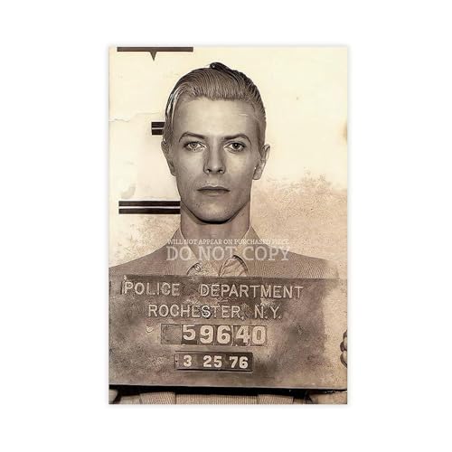 IKNBQIZH David Bowie Poster (1) Leinwandposter Wandkunst Dekor Druck Bild Gemälde für Wohnzimmer Schlafzimmer Dekoration 30 x 45 cm von IKNBQIZH