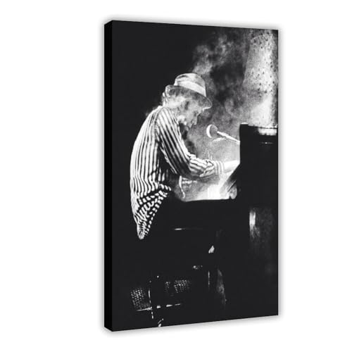 IKNBQIZH Poster "Schauspieler Tom Waits" (10) auf Leinwand, Wandkunst, Dekordruck, Bild Gemälde für Wohnzimmer, Schlafzimmer, Dekoration, 30 x 45 cm von IKNBQIZH