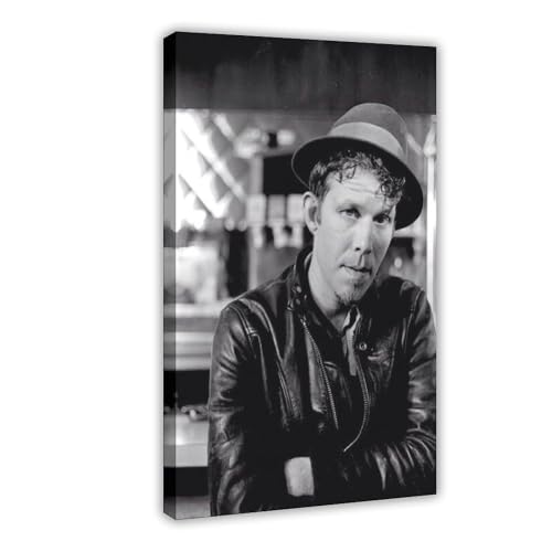 IKNBQIZH Poster "Schauspieler Tom Waits" (17), Leinwand-Poster, Schlafzimmer, Dekoration, Landschaft, Büro, Raumdekoration, Geschenk, 30 x 45 cm von IKNBQIZH