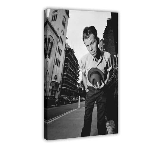 IKNBQIZH Poster "Schauspieler Tom Waits" (23) auf Leinwand, Schlafzimmer, Dekoration, Landschaft, Büro, Raumdekoration, Geschenk, 50 x 75 cm von IKNBQIZH