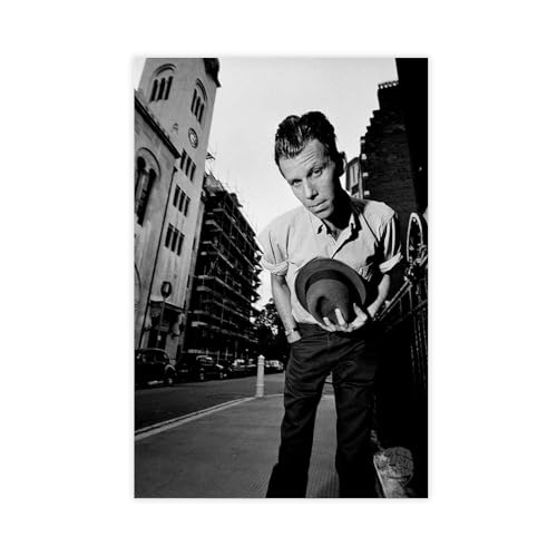 IKNBQIZH Poster "Schauspieler Tom Waits" (23) auf Leinwand, Schlafzimmer, Dekoration, Landschaft, Büro, Raumdekoration, Geschenk, 60 x 90 cm von IKNBQIZH