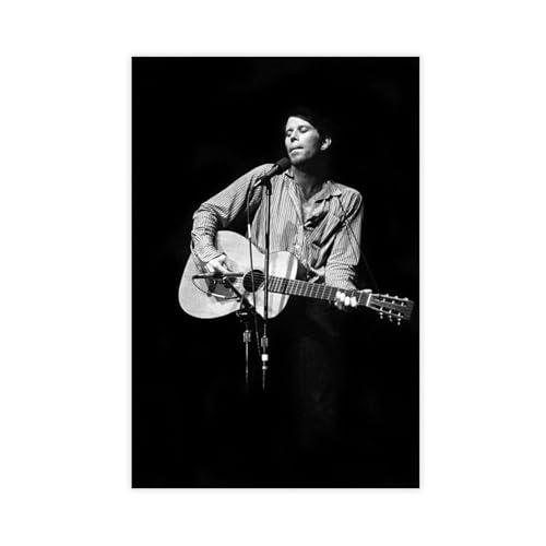 IKNBQIZH Poster "Schauspieler Tom Waits" (27) auf Leinwand, Wandkunst, Dekordruck, Bild Gemälde für Wohnzimmer, Schlafzimmer, Dekoration, 60 x 90 cm von IKNBQIZH