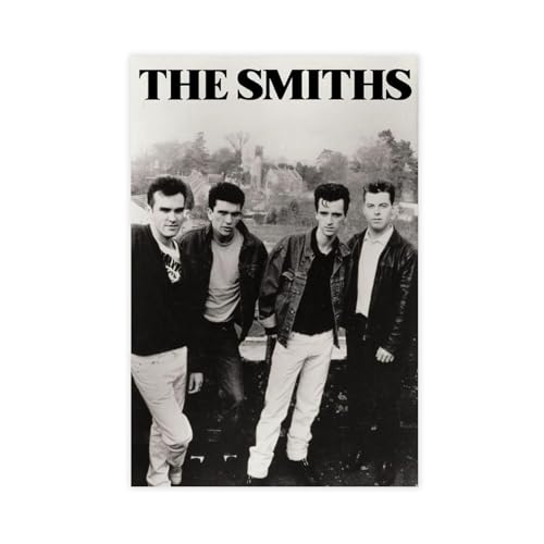 IKNBQIZH Poster "The Smiths" (3) Leinwand-Poster, Wandkunst, Dekordruck, Bild Gemälde für Wohnzimmer, Schlafzimmer, Dekoration, 50 x 75 cm von IKNBQIZH