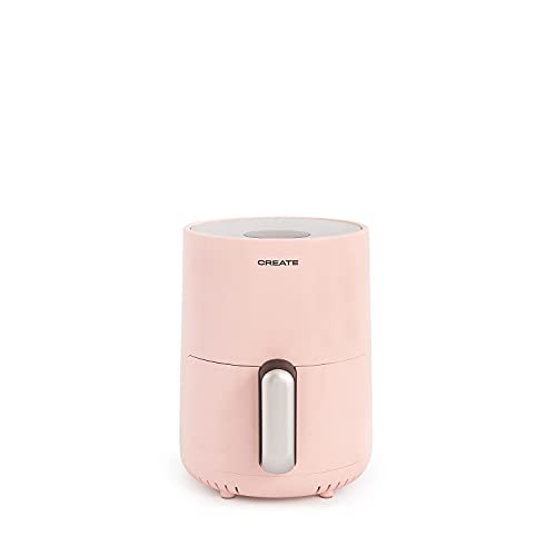 CREATE/FRYER AIR/Heißluftfritteuse 1.5 L Rosa/Antihaft-Korb, automatische Abschaltung, BPA-frei, programmierbar, 900W von CREATE