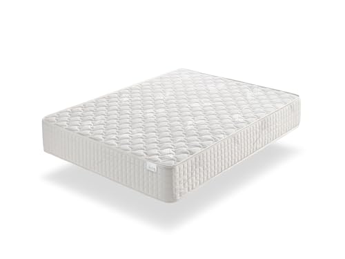 IKON SLEEP Visco Viskoelastische Matratze, HR-Kern D23 Stretch Elegance Stoff Atmungsaktiv Hypoallergen Milbendicht, Bunt, 120 x 200 cm von IKON SLEEP