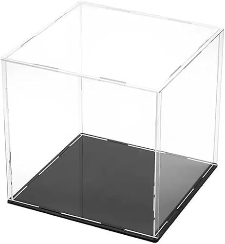 IKOPFLN Vitrine en Acrylique 10x10x10 cm – Boîte de Présentation Transparente Avec Protection Antipoussière, Facile à Assembler Pour Figurines, Collections, Bijoux et Décorations von IKOPFLN