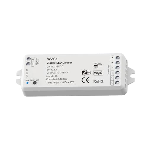 1PCS LED-Lichtleisten-Controller 12V 24V CCT RGBW RGBCW RGB+CCT Life Sprachsteuerung(WZS1) von IKPGBZXM