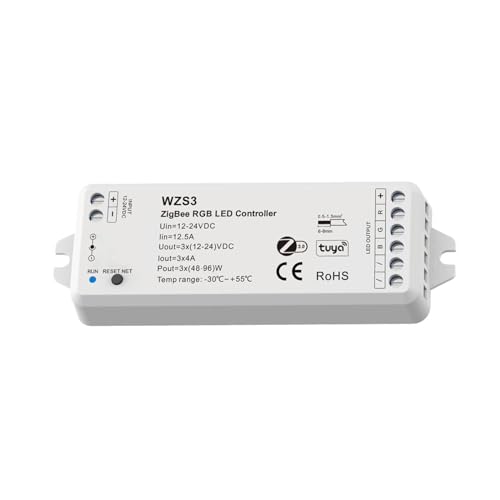 1PCS LED-Lichtleisten-Controller 12V 24V CCT RGBW RGBCW RGB+CCT Life Sprachsteuerung(WZS3) von IKPGBZXM