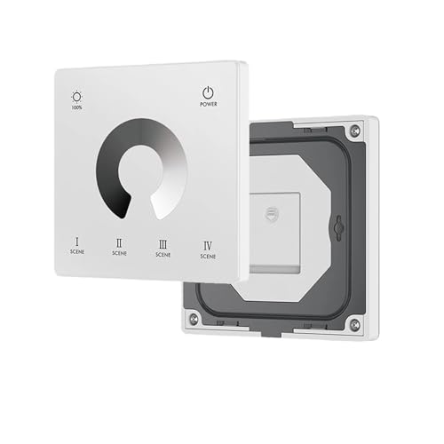 AC Triac Dimmer LED Licht Controller Taste Schalter 110V 220V 230V Drahtlose Dreh Control Touch fernbedienung(TW1 W) von IKPGBZXM