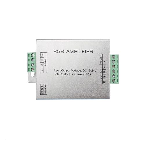 DC5V12V/24V monochrom/RGB/RGBW/RGBWW RGB+CCT LED-Verstärker-Controller 12A/24A/30A/50A 1CH/3CH/4CH/5CH Lichtleiste Power Repeater(RGB 30A) von IKPGBZXM