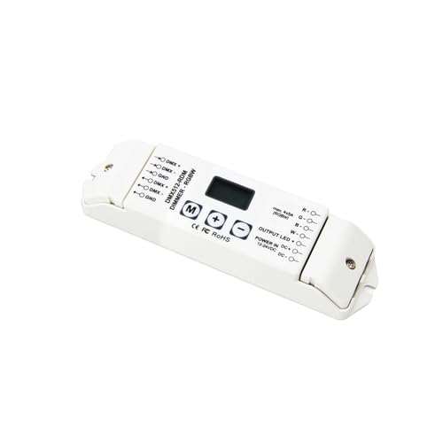 DMX512 RDM 4CH-Decoder 12–24 V, 20 A mit OLED 8/16-Bit-Graustufen-RDM-Hochfrequenz, optionale TV-Bildschirm-Dimmkurve DMX512 RDM 4CH-Decoder 12–24 V, 20 A mit OLED 8/16-Bit-Graustufen-RDM-Hochfrequenz, optionale TV-Bildschirm-Dimmkurve von IKPGBZXM