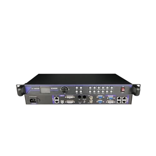 Der integrierte Sender des X2000-Vollfarb-Synchron-LED-Videoprozessors unterstützt eine 4-Wege-Ausgabe von 2,3 Millionen Pixeln Der integrierte Sender des X2000-Vollfarb-Synchron-LED-Videoprozessors unterstützt eine 4-Wege-Ausgabe von 2,3 Millionen Pixeln von IKPGBZXM