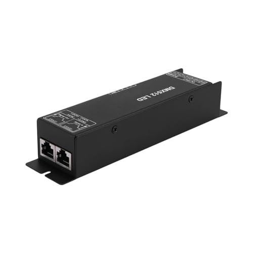 Dmx 512 Digitalanzeige-Decoder, Dimmtreiber Dmx512-Controller, geeignet for LED-Lichtleisten DC12-24V 20A (4 Kanäle) von IKPGBZXM