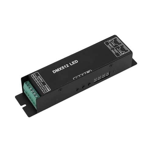 Dmx 512 Digitaldecoder, Dimmtreiber Dmx512 Controller, geeignet for LED Rgbw Bandlichtstreifen RJ45 Anschluss DC12-24V 20A Dmx 512 Digitaldecoder, Dimmtreiber Dmx512 Controller, geeignet for LED Rgbw Bandlichtstreifen RJ45 Anschluss DC12-24V 20A von IKPGBZXM
