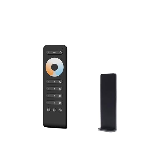 LED Dimmer Schalter 12V 24V DC 2CH 10A 2,4G Fernbedienung Multi-wolke Voice Control Push Dimmen CCT Controller WZ1(RS2 (CCT) Only) von IKPGBZXM