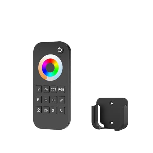 LED RGBCCT Controller 12V 24V DC 5 in 1 Dimmer RGB CCT RGBW Streifen Stimme Multi-Cloud 2,4G Fernbedienung WT5(RT5 Remote Only) von IKPGBZXM
