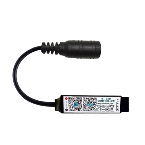 Mini USB/DC 5-24V RGB-kompatibler LED-Lichtstreifen APP-Musikcontroller(DC 5-24V) von IKPGBZXM