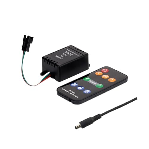 SP106E Musik-Controller DC 5 V – 12 V Pixel IC SPI Controller Farb-LED-Controller for WS2812 WS2811 WS2812B SK6812 LED-Band SP106E Musik-Controller DC 5 V – 12 V Pixel IC SPI Controller Farb-LED-Controller for WS2812 WS2811 WS2812B SK6812 LED-Band von IKPGBZXM