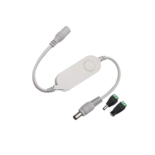 Single Dimming Controller Life Anwendungsschalter DC 12V-24V Verwendet mit Alexa Home Geeignet for 5050 5630 LED-Lichtleisten(With DC Adapter) von IKPGBZXM