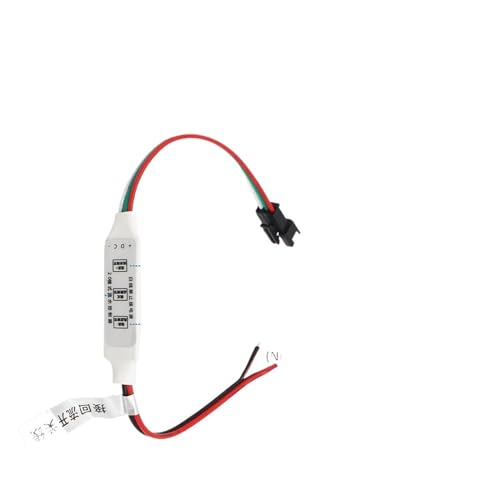 WS2811 Pferderennen-Gurt-Controller 1to1 1to4 Touchscreen-Flow-Gurt-Controller mit Verstärker 5M Verlängerungskabel(3keys Controller) von IKPGBZXM
