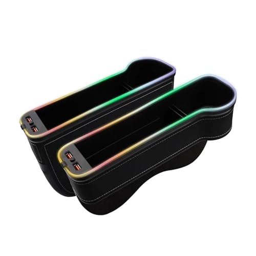 IKQOZPGN RGB Autositze Organizer für BMW 5 Series E60+E61 2003-2010, 7 Farbwechsel LED Getränkehalter Automatische Aufbewahrungsbox mit 2 Intelligenten USB Schnellladefunktionen IKQOZPGN RGB Autositze Organizer für BMW 5 Series E60+E61 2003-2010, 7 Farbwechsel LED Getränkehalter Automatische Aufbewahrungsbox mit 2 Intelligenten USB Schnellladefunktionen von IKQOZPGN