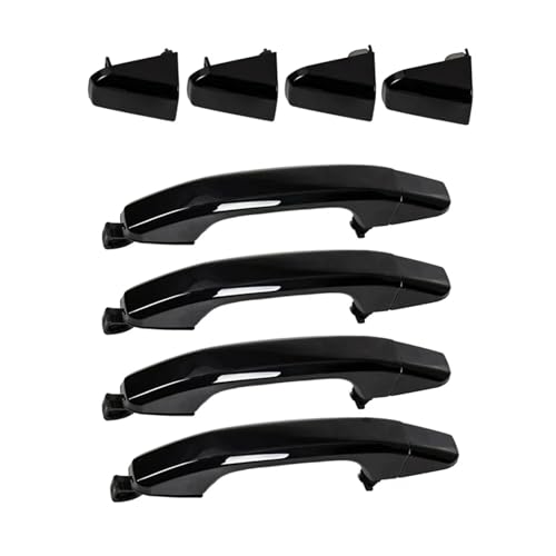 IKQSVKQR 4 PCS Auto Türgriffe Kompatibel Für Chevrolet Silverado 1500 Double & Crew Cab Silverado LD Double & Crew Cab 23236150 22923605 von IKQSVKQR